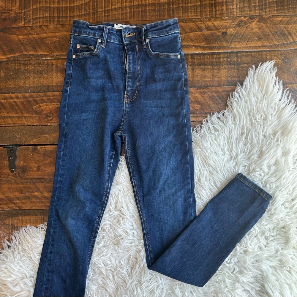 ZARA Woman Premium Denim Collection Skinny Jeans Size 2 USA